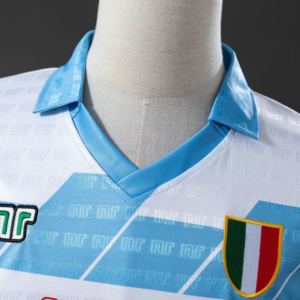 Napoli 90/91 Away Retro Jersey – Replica Football Soccer Shirt – S–XXL
