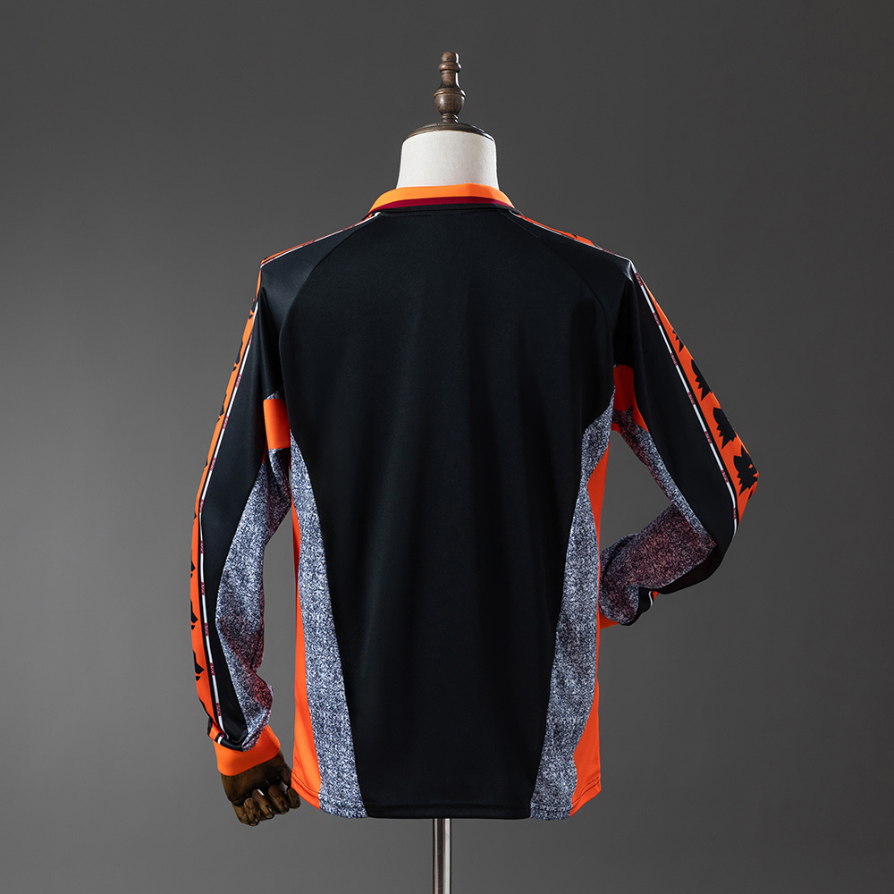 Roma 98/99 Third Long Sleeve Retro Jersey – Replica Football Soccer Shirt – S–XXL