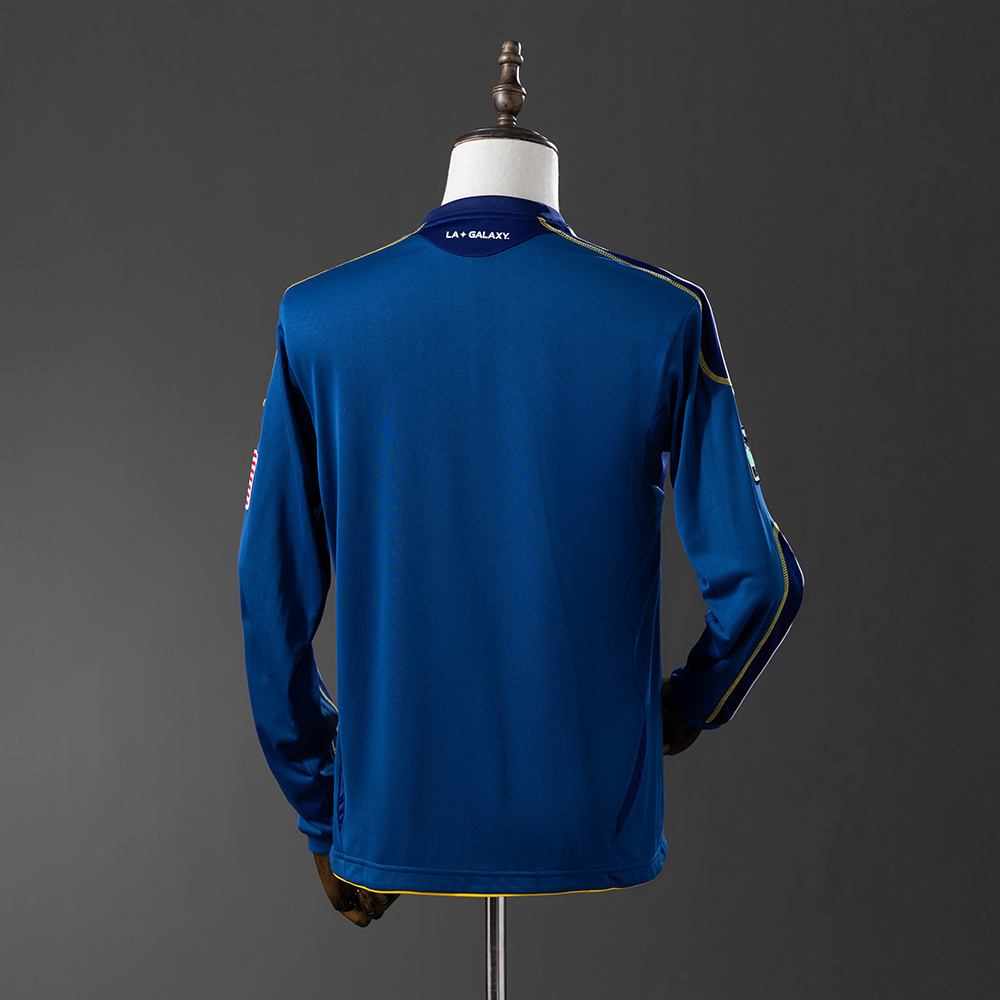 LA Galaxy 2011/12 Away Long Sleeve Retro Jersey – Replica Football Soccer Shirt – S–XXL
