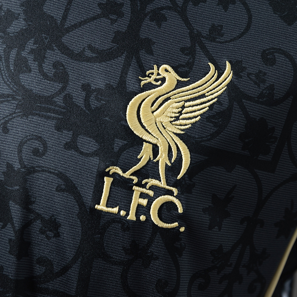 Liverpool 25/26 Special Edition Black Jersey – Replica Football Soccer Shirt – S–XXL