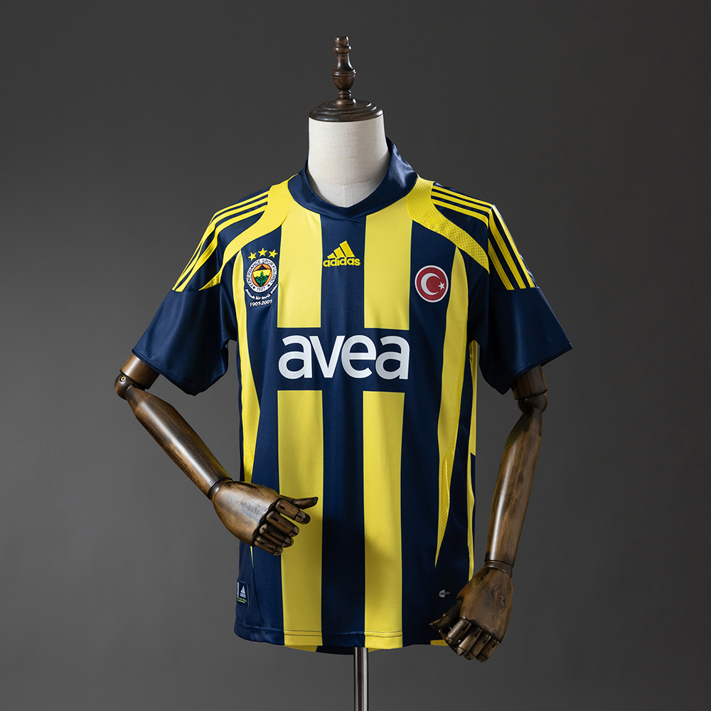 Fenerbahce 07/08 Home Retro Jersey – Replica Football Soccer Shirt – S–XXL