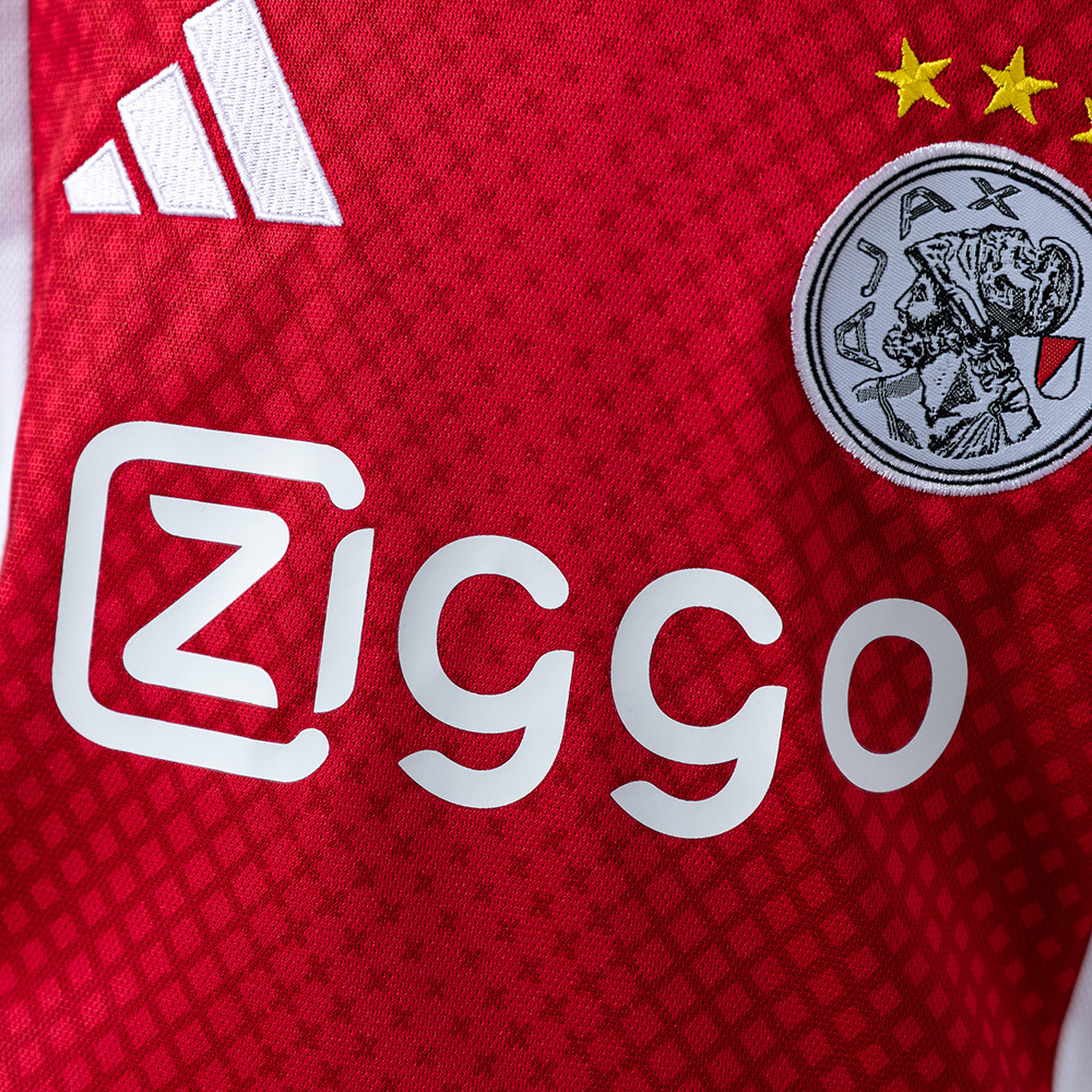 Ajax 25/26 Home Full Kids Kit – Youth Football Set – Size 16–28