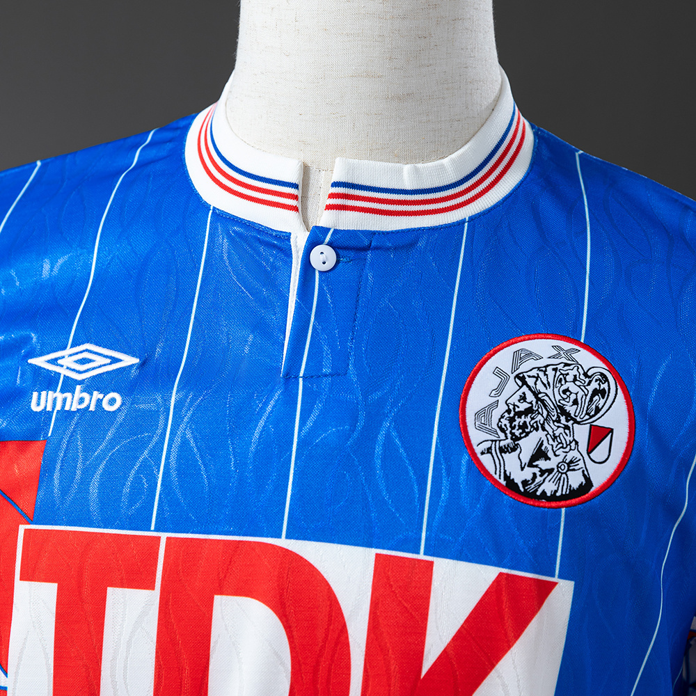 Ajax 1989/90 Away Retro Jersey – Classic Football Shirt – S–XXL