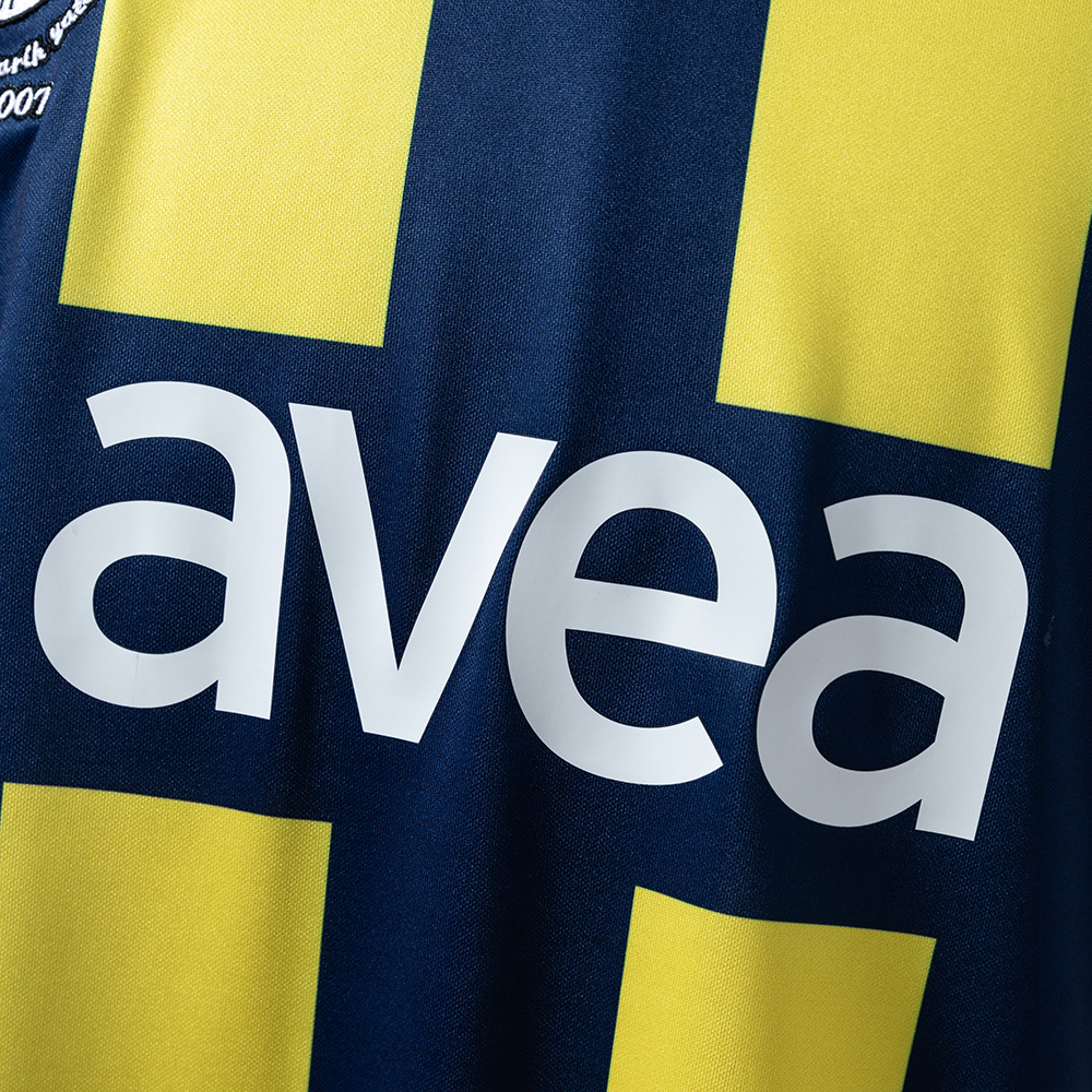 Fenerbahce 07/08 Home Retro Jersey – Replica Football Soccer Shirt – S–XXL