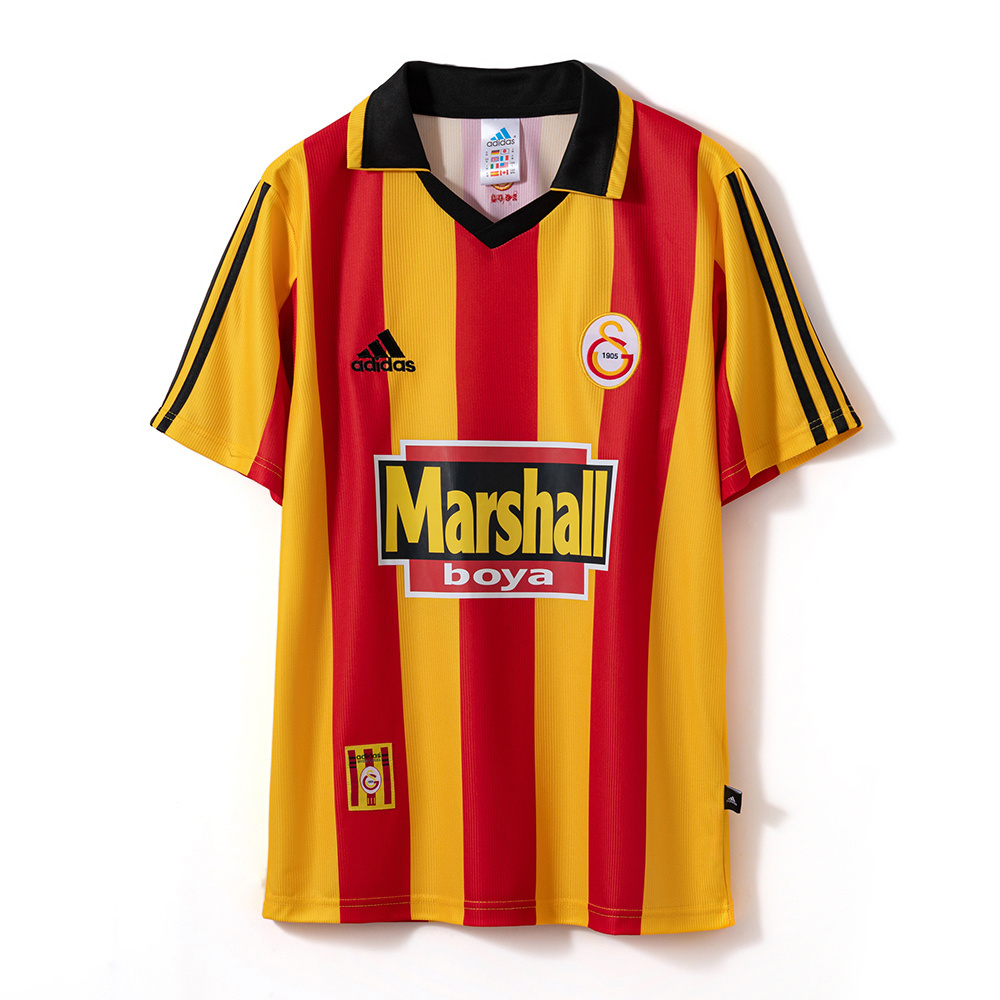 Retro Galatasaray S.K. 99/00 Home Jersey – Replica Football Soccer Shirt – S–2XL