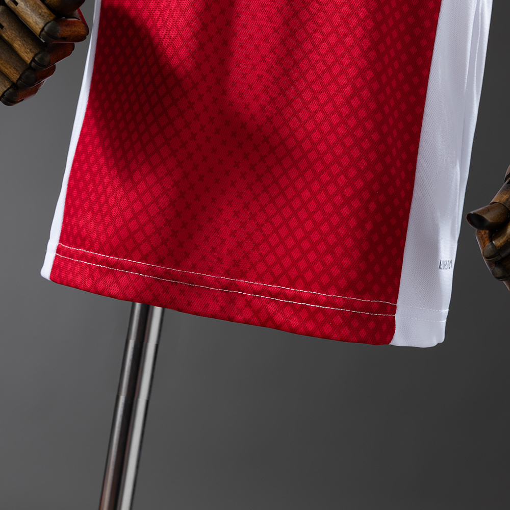 Ajax 25/26 Home Full Kids Kit – Youth Football Set – Size 16–28