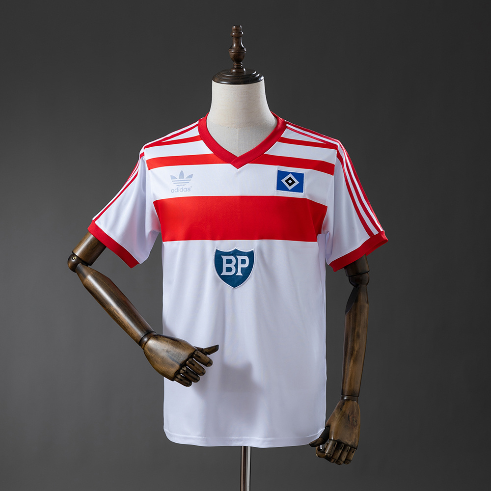Hamburger SV 1983 Home Retro Jersey – Replica Football Soccer Shirt – S–XXL