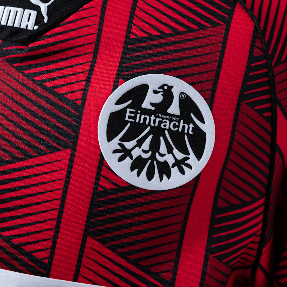 Frankfurt 1995/96 Home Long Sleeve Retro Jersey – Replica Football Soccer Shirt – S–XXL