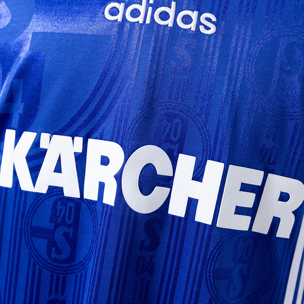 Schalke 04 1996/97 Home Retro Jersey – Replica Football Soccer Shirt – S–XXL