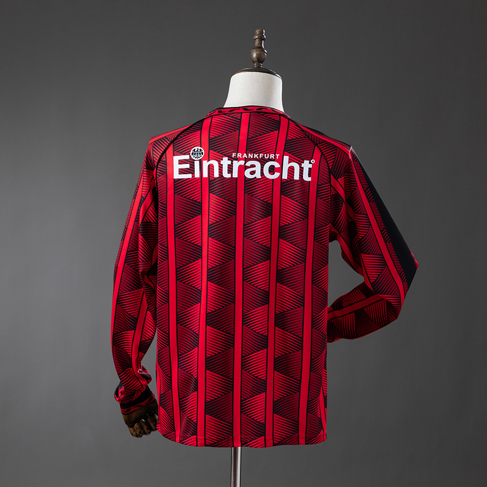 Frankfurt 1995/96 Home Long Sleeve Retro Jersey – Replica Football Soccer Shirt – S–XXL