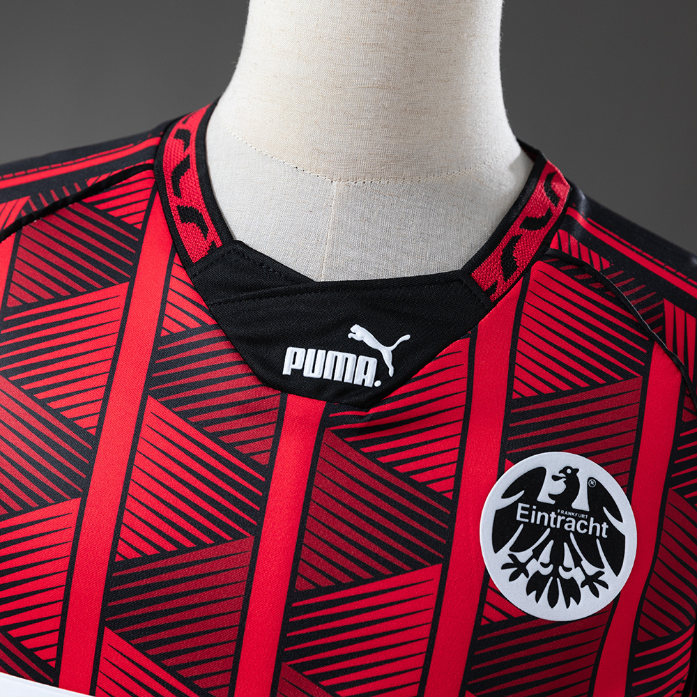 Frankfurt 1995/96 Home Long Sleeve Retro Jersey – Replica Football Soccer Shirt – S–XXL