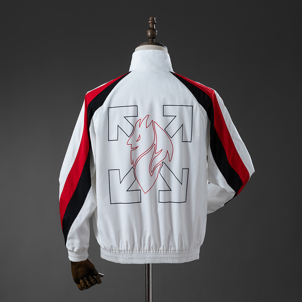 AC Milan Off-White Co-branded Windbreaker White S-XXL