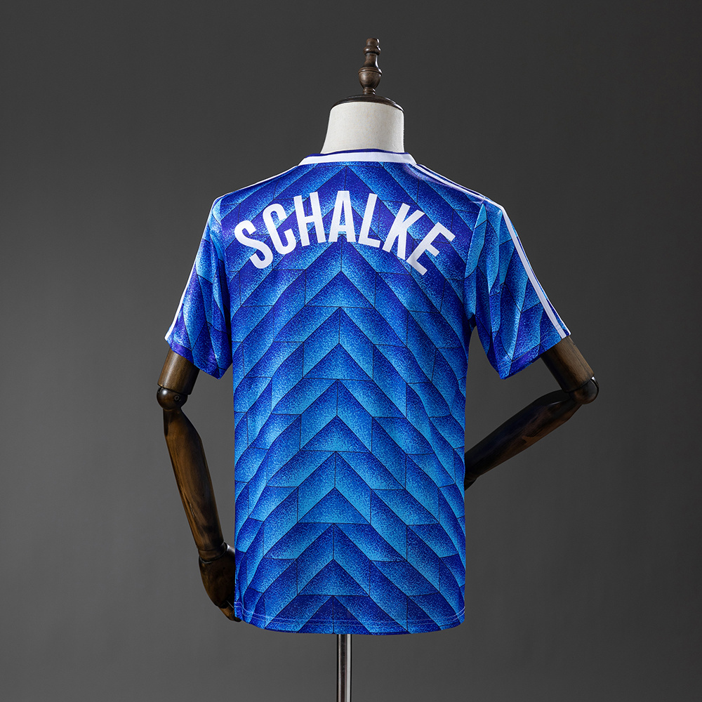 Schalke 04 1988/89 Special Edition Retro Jersey – Replica Football Soccer Shirt – S–XXL