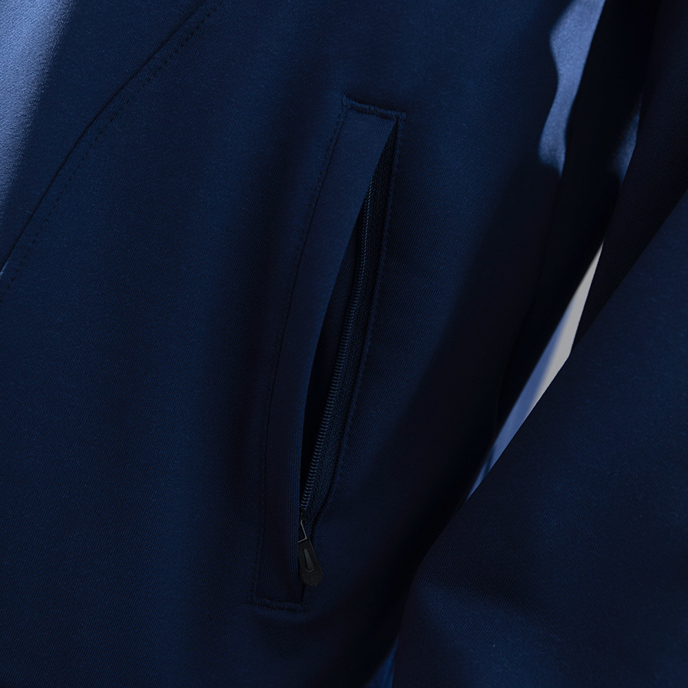 Real Madrid 1998/99 Retro Jacket Navy Blue – Replica Football Track Jacket – S–XXL