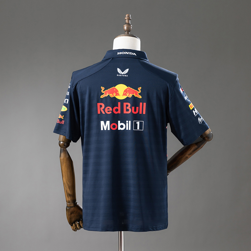 2025 F1 Red Bull Racing POLO Navy Blue S-3XL