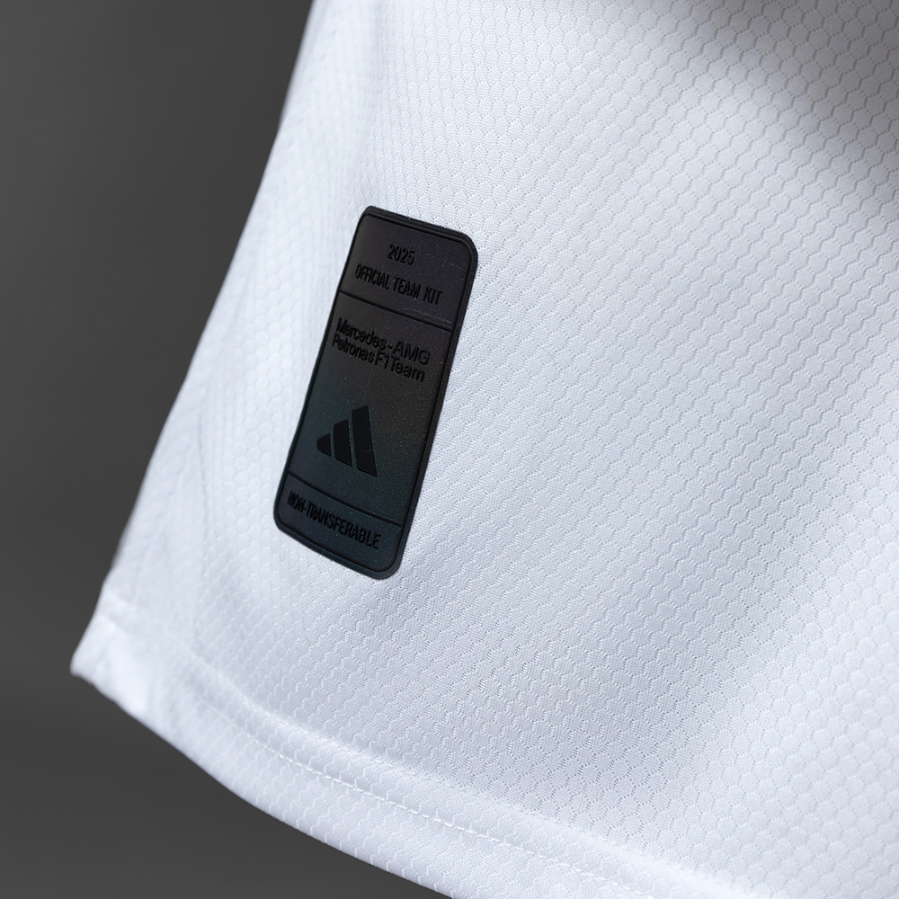 Mercedes-AMG Team 2025 F1 Racing Suit Long Sleeve White – Motorsport Replica – S–5XL