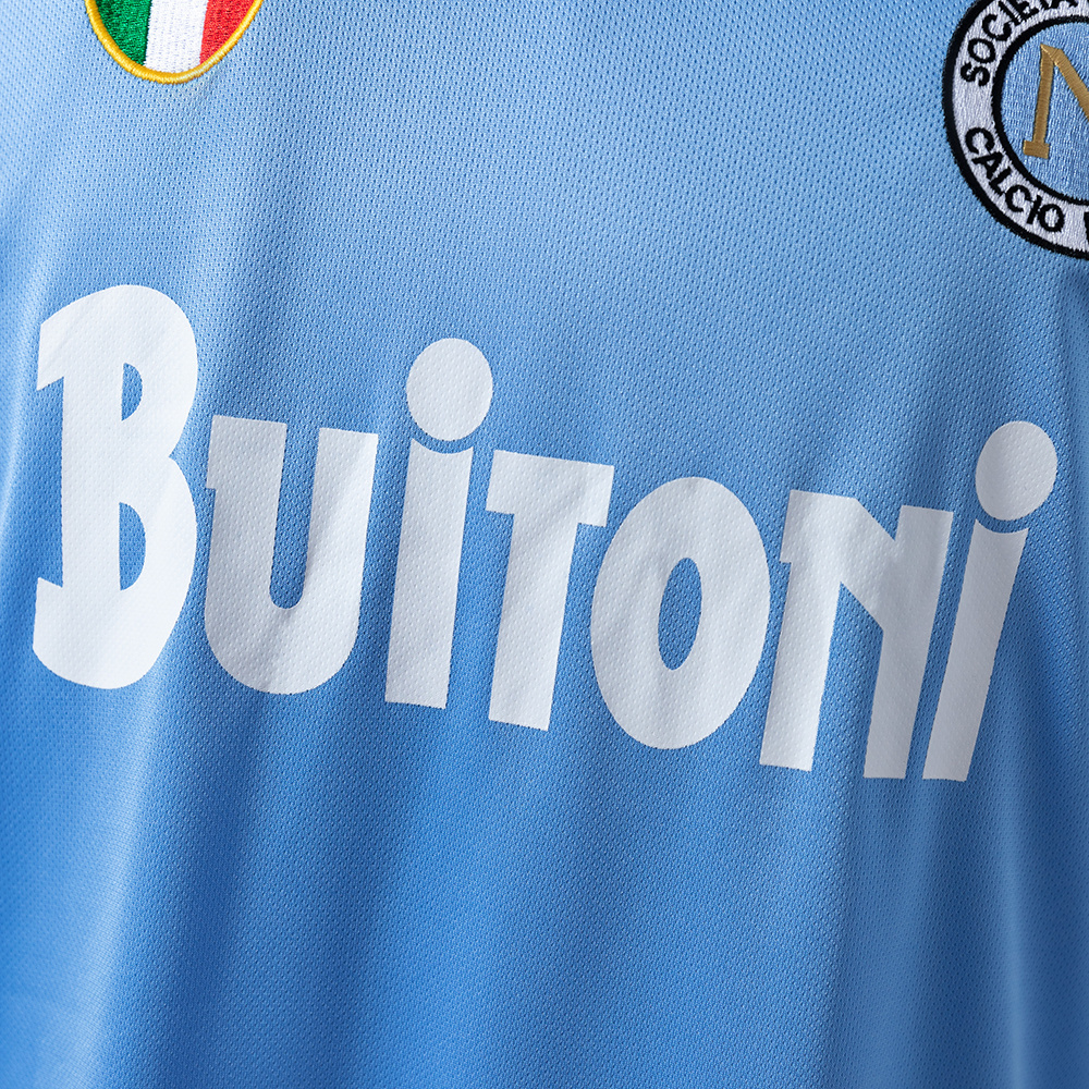 Napoli 86/87 Home Retro Jersey – Replica Football Soccer Shirt – S–XXL