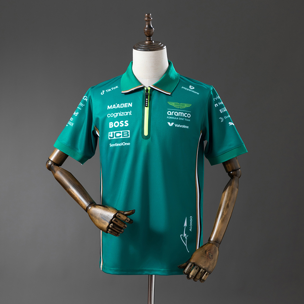 Aston Martin F1 Team 2025 F1 Racing Suit POLO – Motorsport Shirt – S–5XL