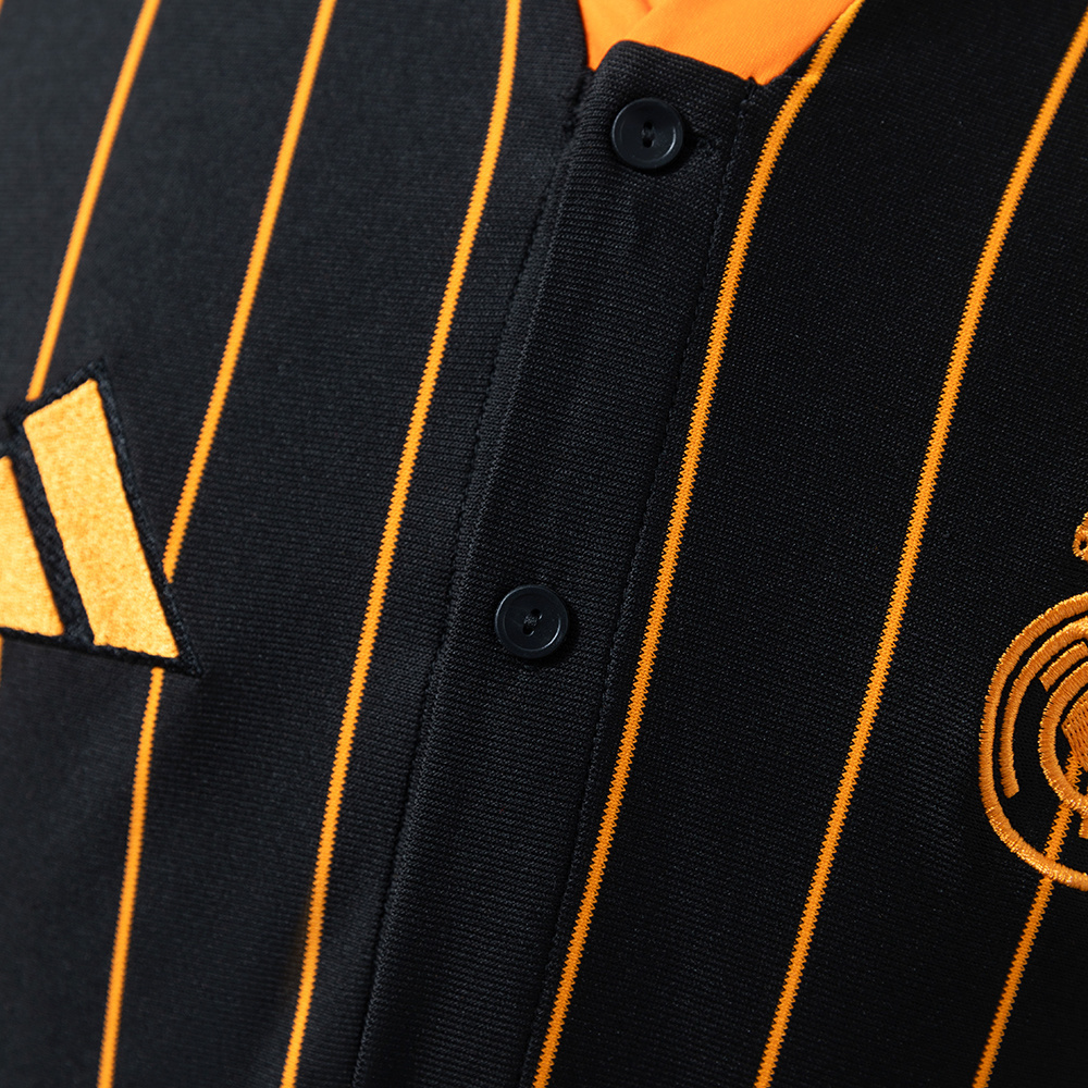 Real Madrid 25/26 US Pack Full-Button Baseball Jersey – Replica Football Baseball Shirt – S–4XL