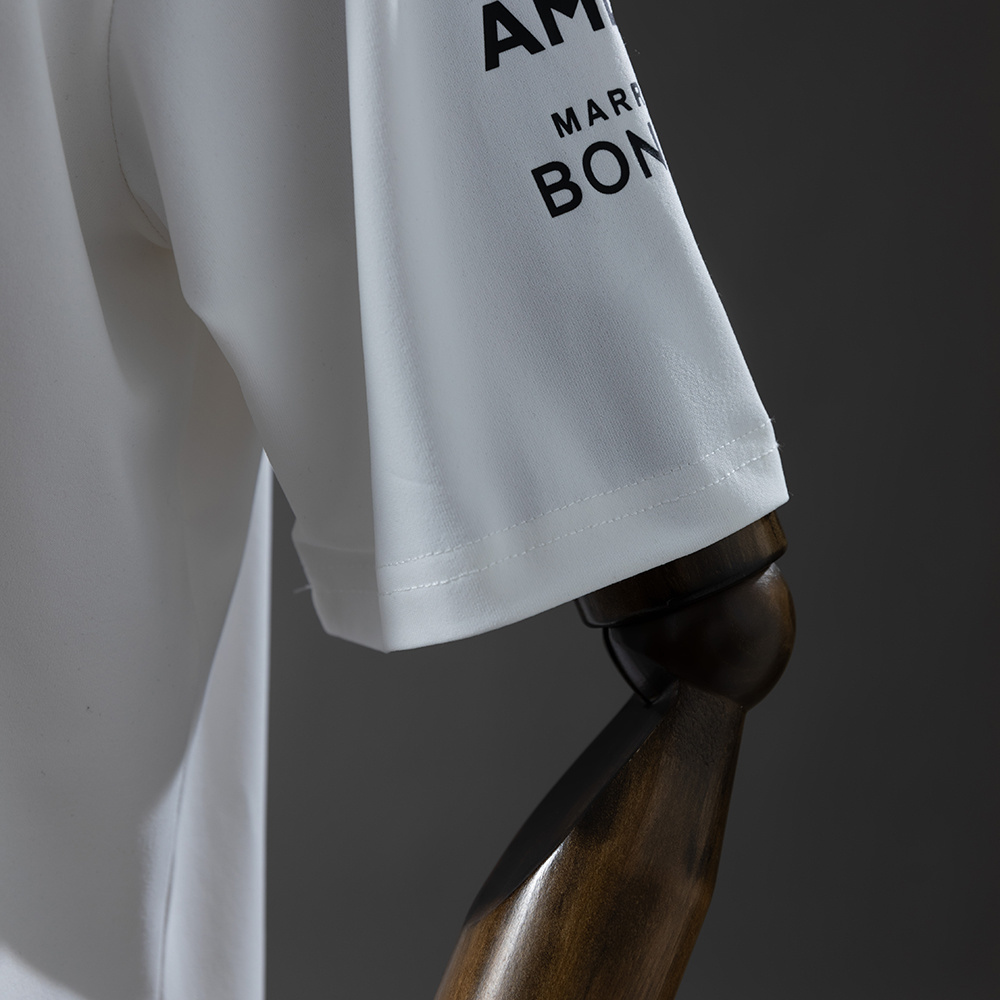 Mercedes-AMG Team 2025 F1 Racing Suit White POLO – Motorsport Shirt – S–5XL