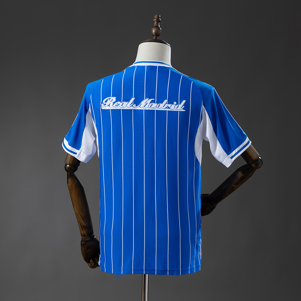 Real Madrid 25/26 US Pack Full-Button Baseball Jersey – Replica Football Baseball Shirt – S–4XL