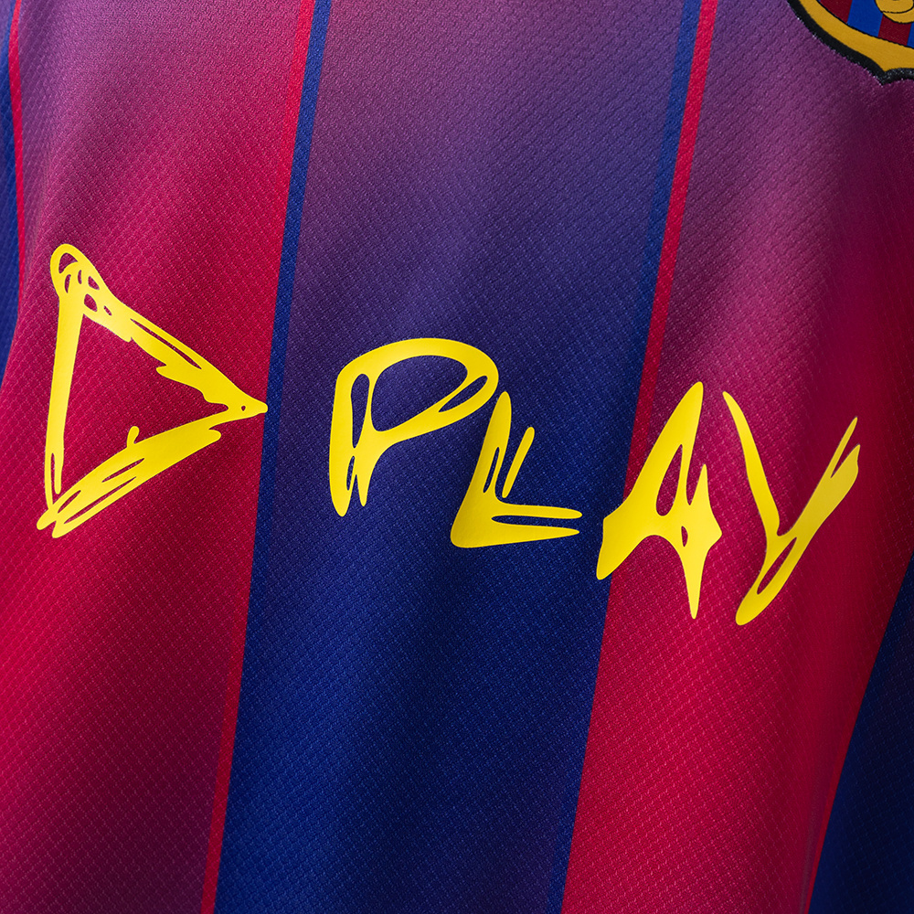 Barcelona x Ed Sheeran 25/26 Home Jersey – Replica Football Soccer Shirt – S–4XL