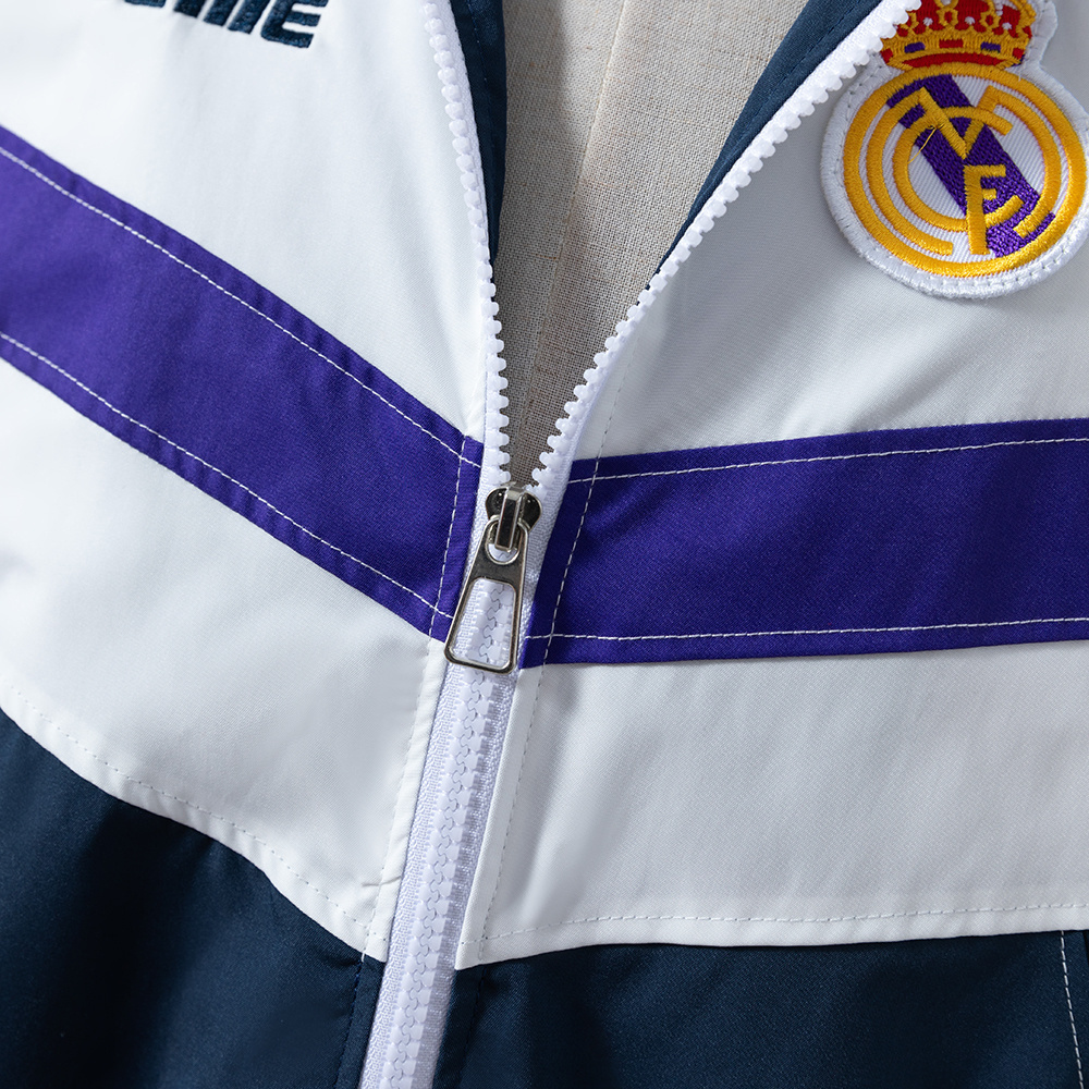 Real Madrid 1994/97 Retro Windbreaker – Replica Football Windbreaker Jacket – S–XXL