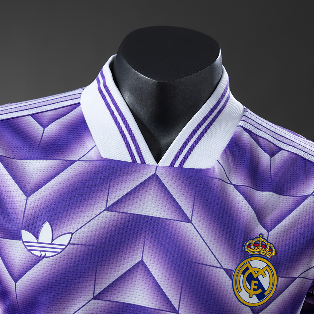 Real Madrid 25/26 Player Version Jersey Purple – Replica Football Soccer Shirt – S–XXL