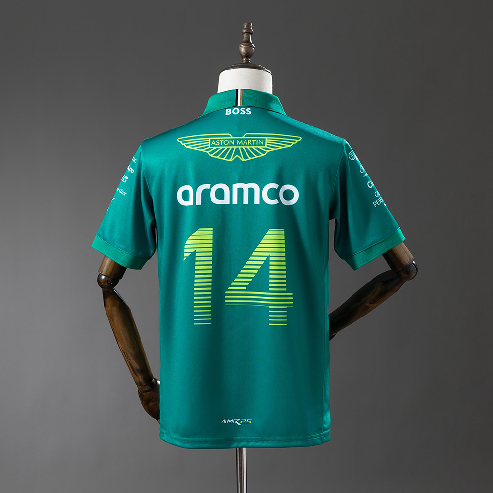 Aston Martin F1 Team 2025 F1 Racing Suit POLO – Motorsport Shirt – S–5XL