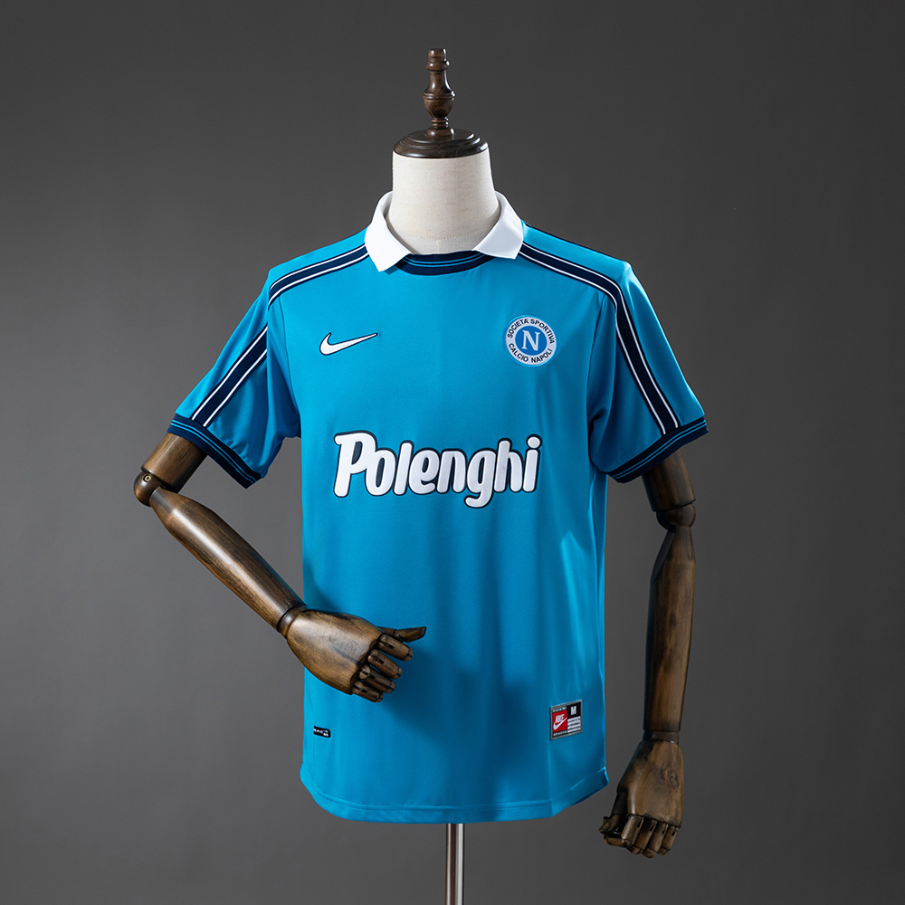 Napoli 98/99 Home Retro Jersey – Replica Football Soccer Shirt – S–XXL