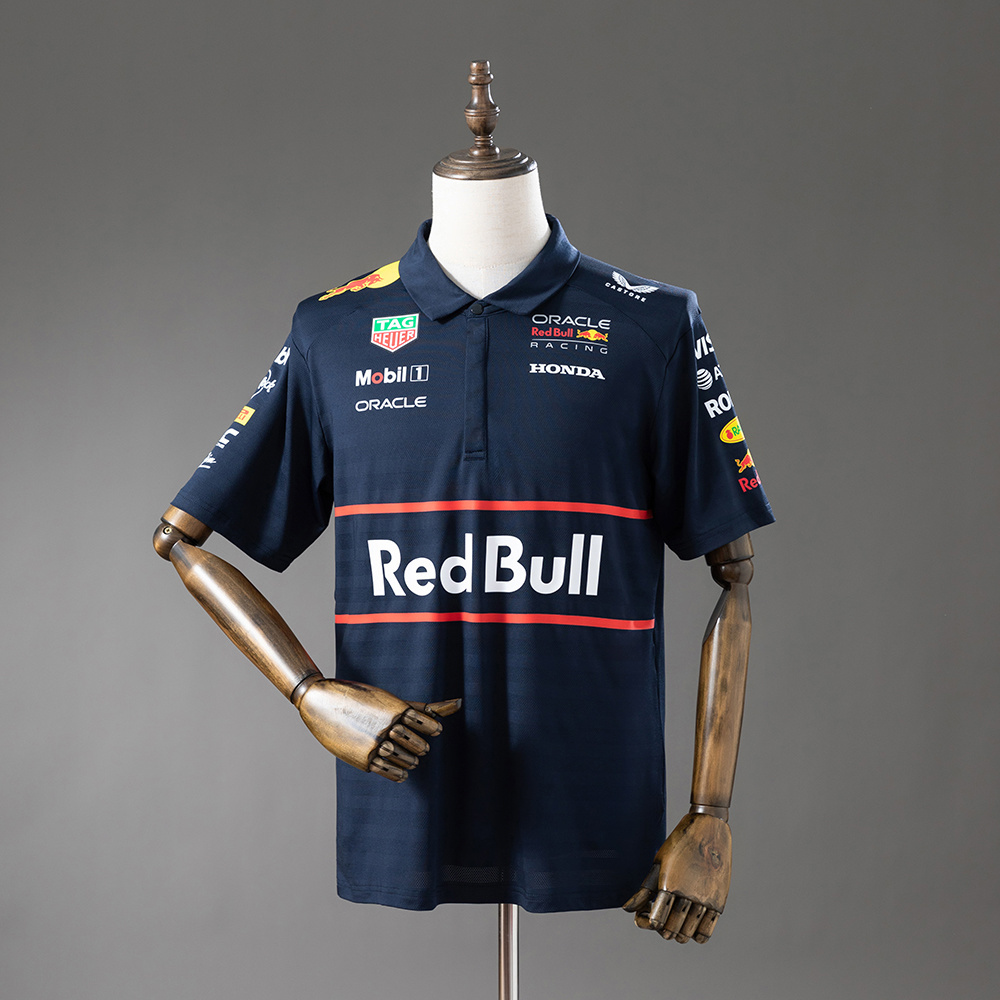2025 F1 Red Bull Racing POLO Navy Blue S-3XL