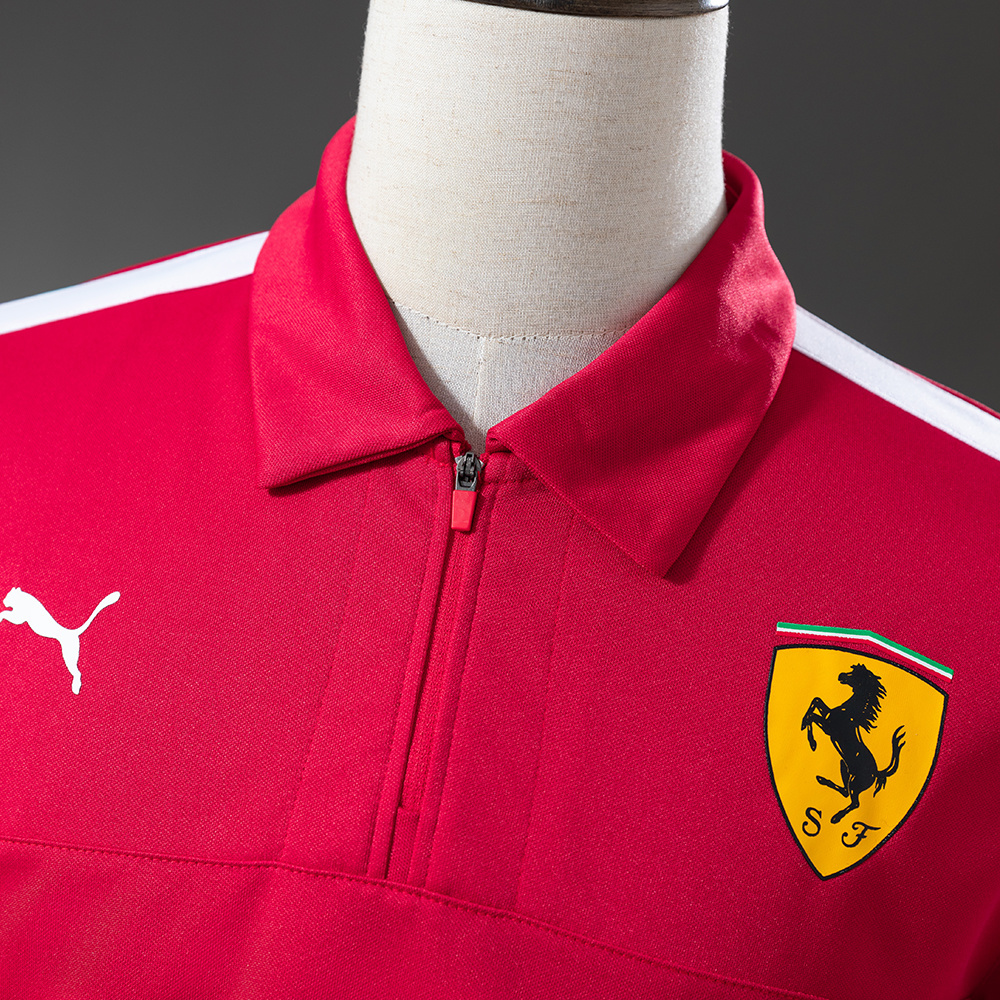 Scuderia Ferrari 2025 F1 Racing Suit POLO – Motorsport Shirt – S–5XL