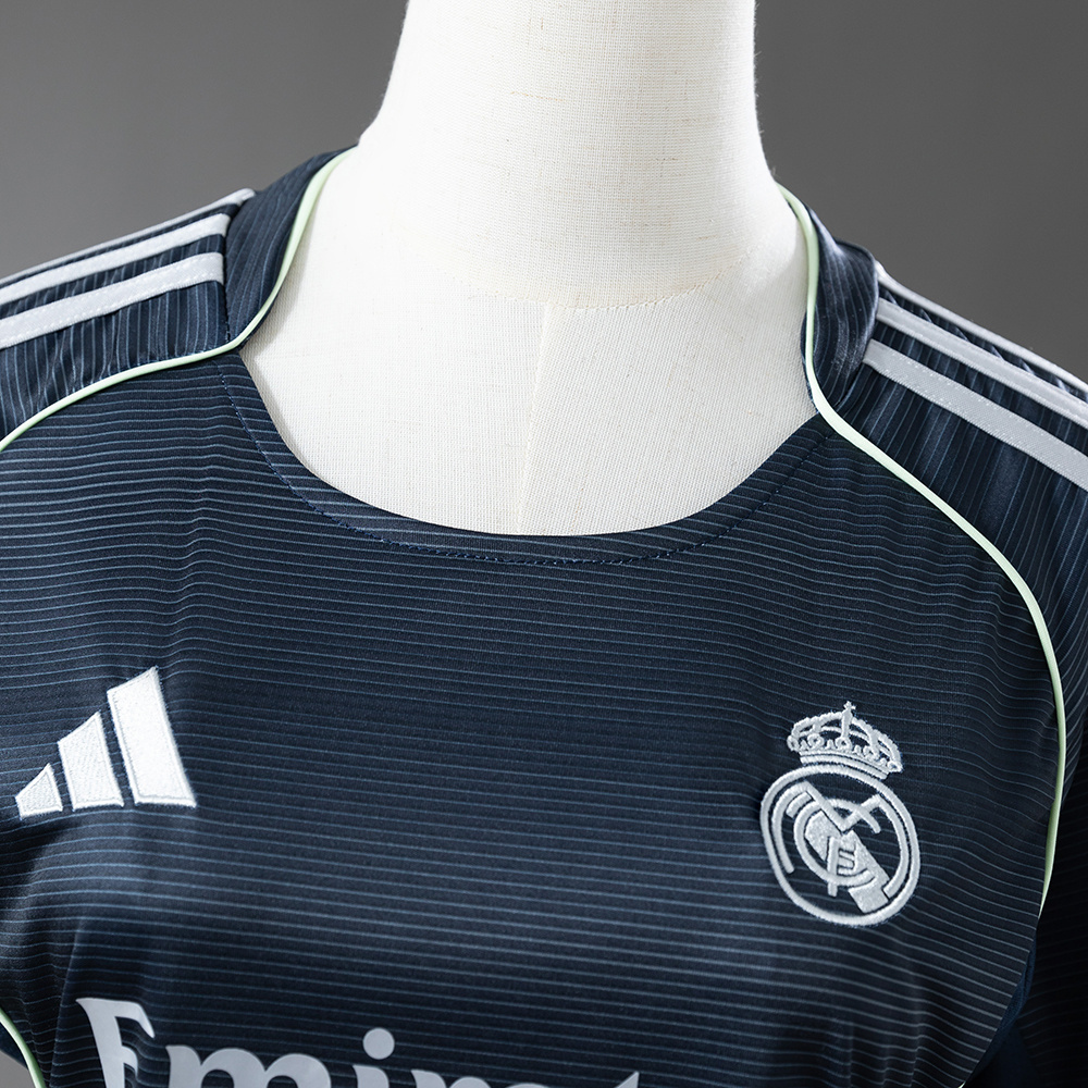 Real Madrid 25/26 Away Women’s Jersey – Replica Football Soccer Shirt – S–XXL