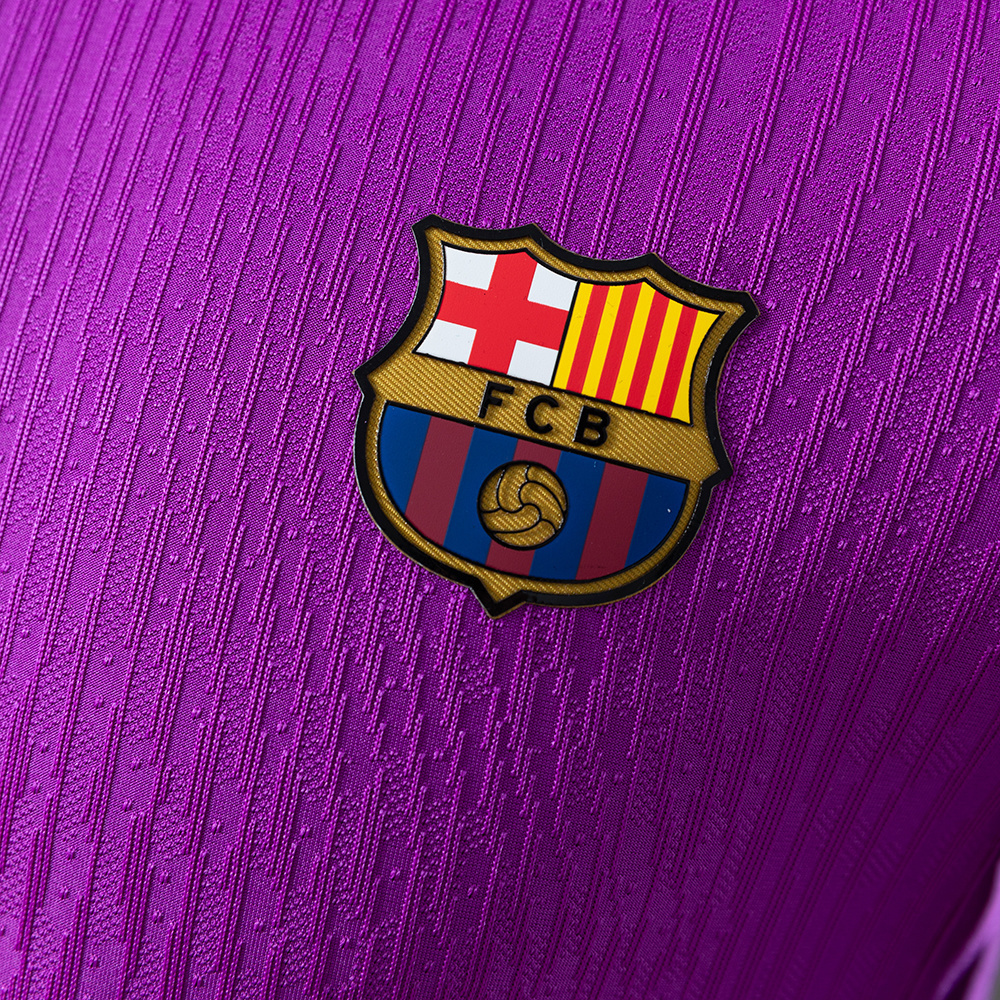 Barcelona 25/26 Pre-match Training Player Version Jersey Purple – Replica Football Soccer Shirt – S–3XL