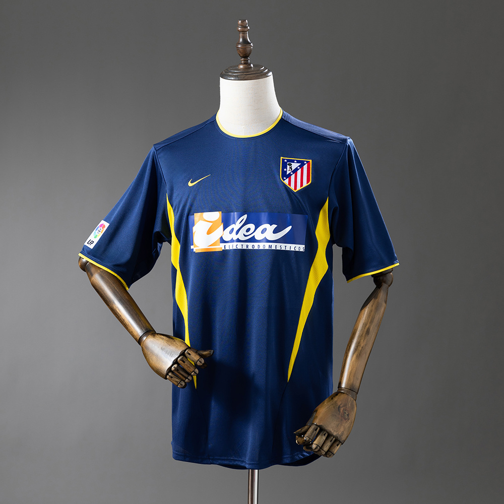 Atletico Madrid 2002/03 Away Retro Jersey – Replica Football Soccer Shirt – S–XXL