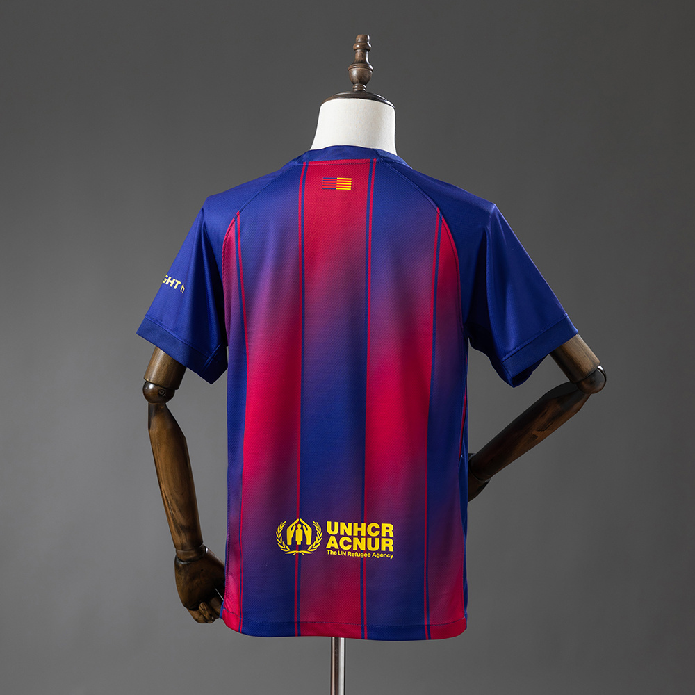 Barcelona x Ed Sheeran 25/26 Home Jersey – Replica Football Soccer Shirt – S–4XL