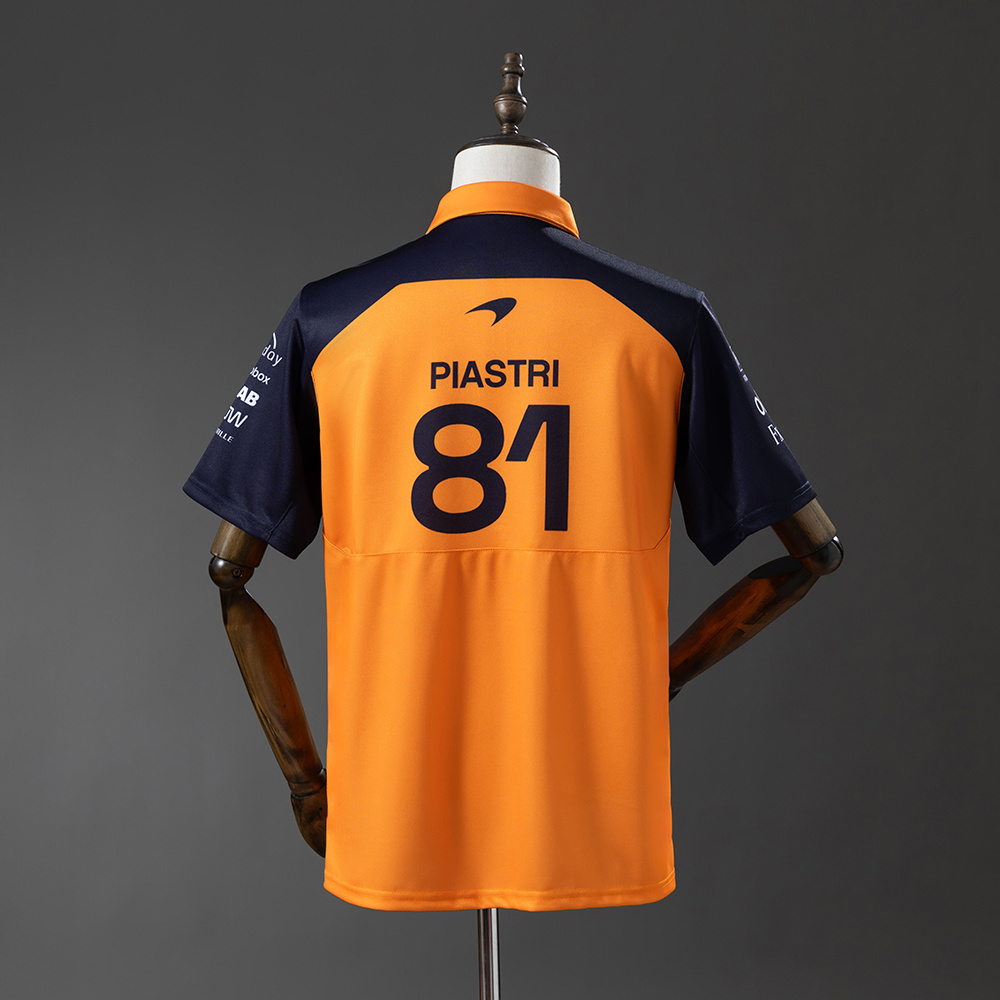 McLaren Racing 2025 PIASTRI #81 F1 Racing Suit POLO – Motorsport Shirt – S–5XL