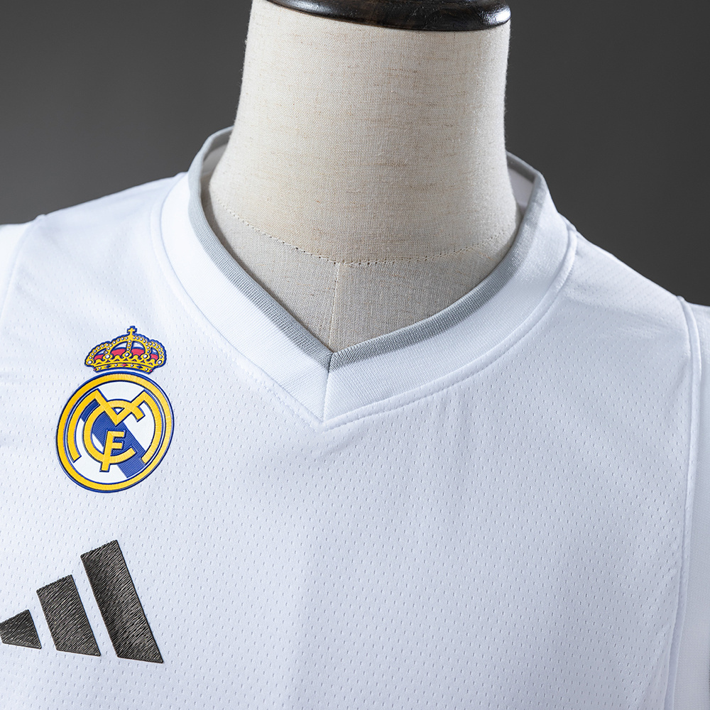 Real Madrid 25/26 Home Basketball Jersey – Replica Basketball Shirt – S–XXL