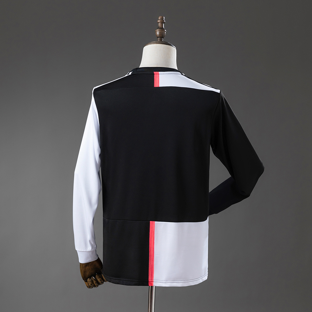 Juventus 19/20 Home Long-Sleeved Retro Jersey S-XXL