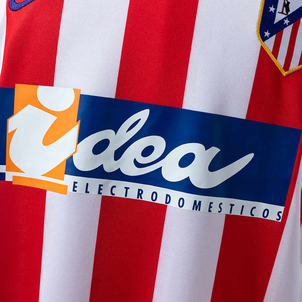 Atletico Madrid 2002/03 Home Retro Jersey – Replica Football Soccer Shirt – S–XXL