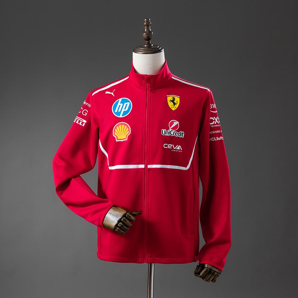 Ferrari F1 Jacket - Red S-5XL
