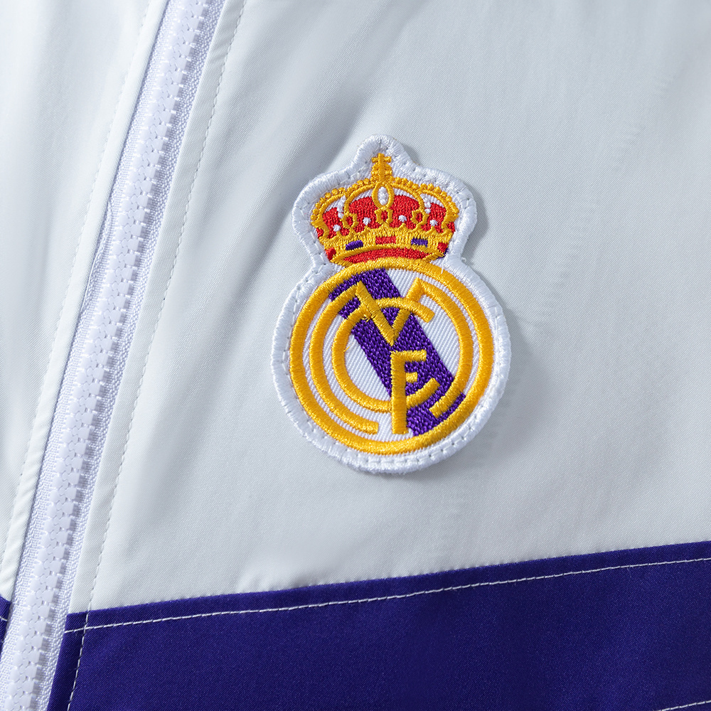 Real Madrid 1994/97 Retro Windbreaker – Replica Football Windbreaker Jacket – S–XXL