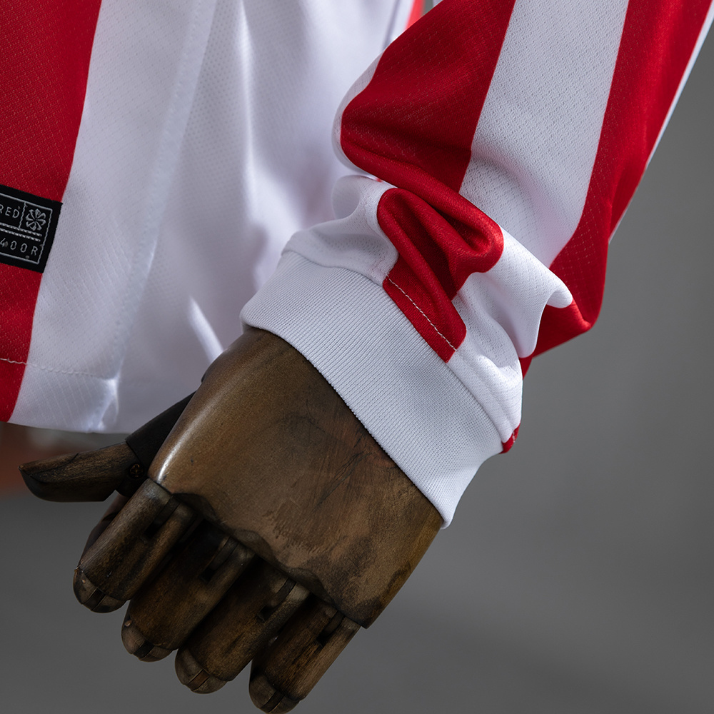 Atletico Madrid 25/26 Home Long Sleeve Jersey – Replica Football Soccer Shirt – S–4XL