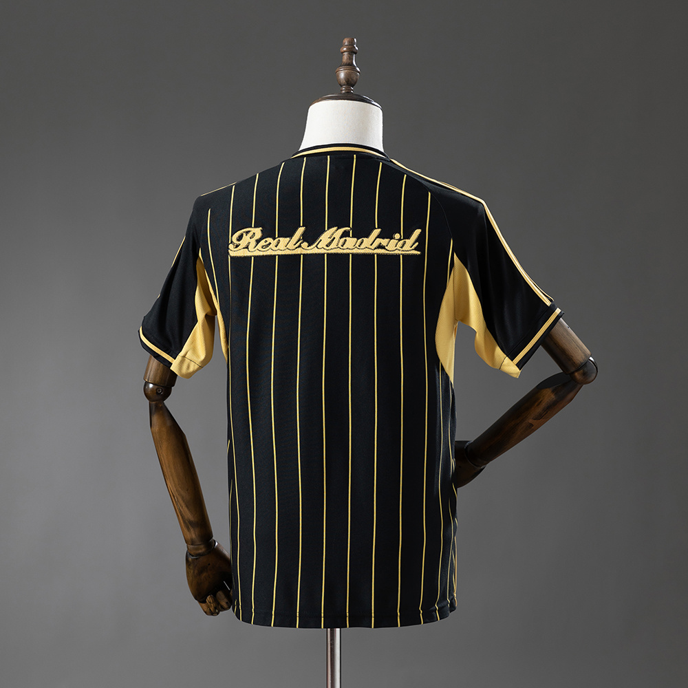 Real Madrid 25/26 US Pack Full-Button Baseball Jersey – Replica Football Baseball Shirt – S–4XL