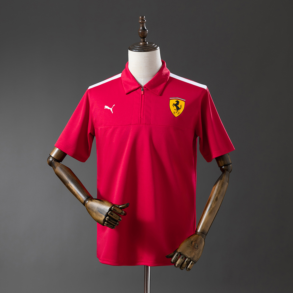Scuderia Ferrari 2025 F1 Racing Suit POLO – Motorsport Shirt – S–5XL
