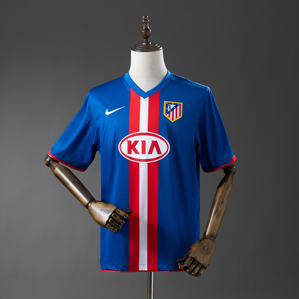 Atletico Madrid 2010/11 Away Retro Jersey – Replica Football Soccer Shirt – S–XXL
