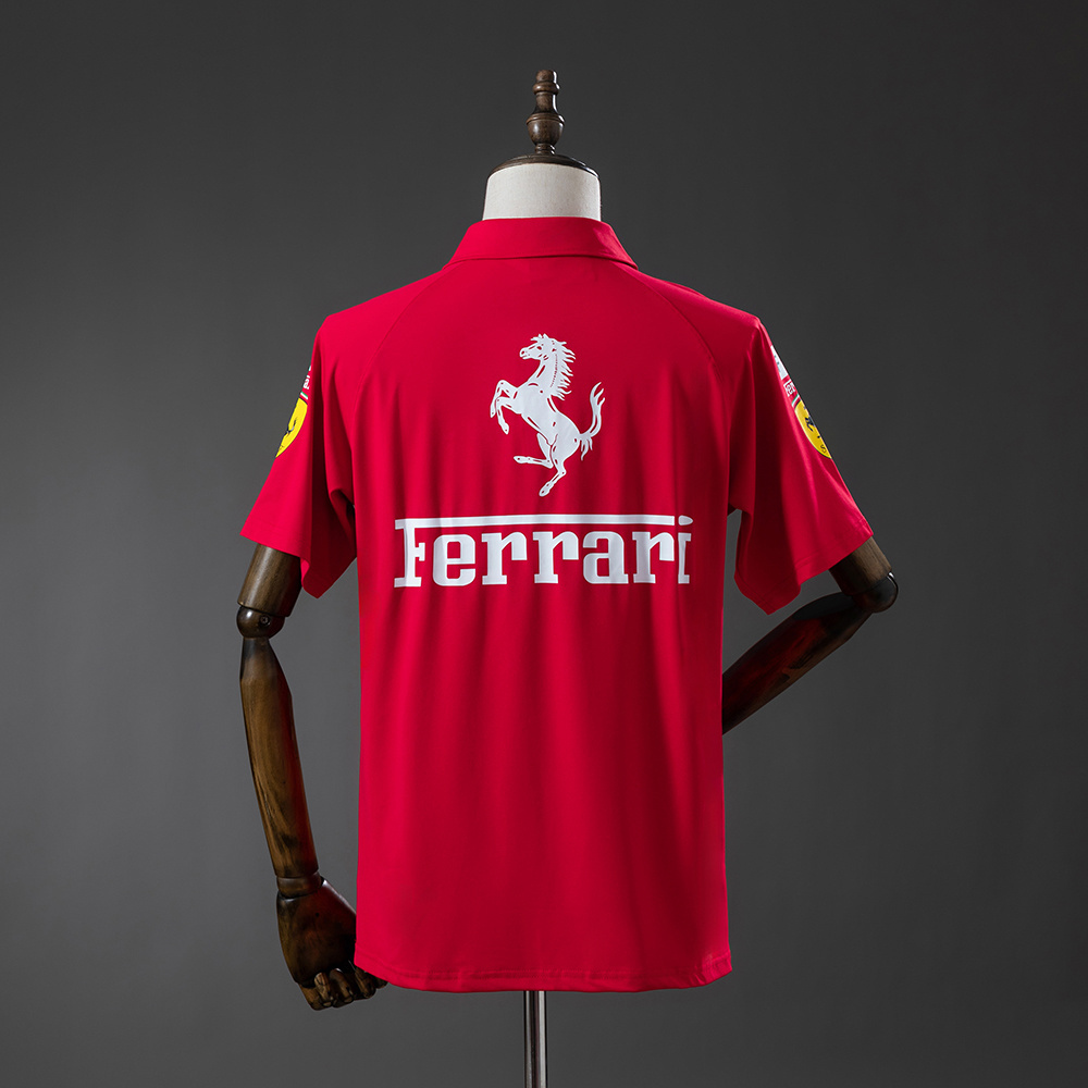 Scuderia Ferrari F1 2025 Red Polo S-3XL