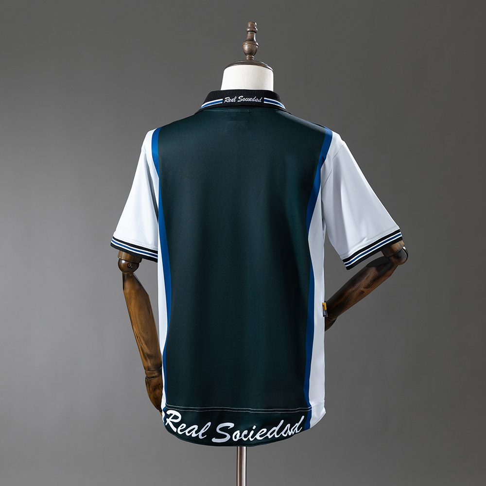 Real Sociedad 2000/02 Away Retro Jersey – Replica Football Soccer Shirt – S–XXL