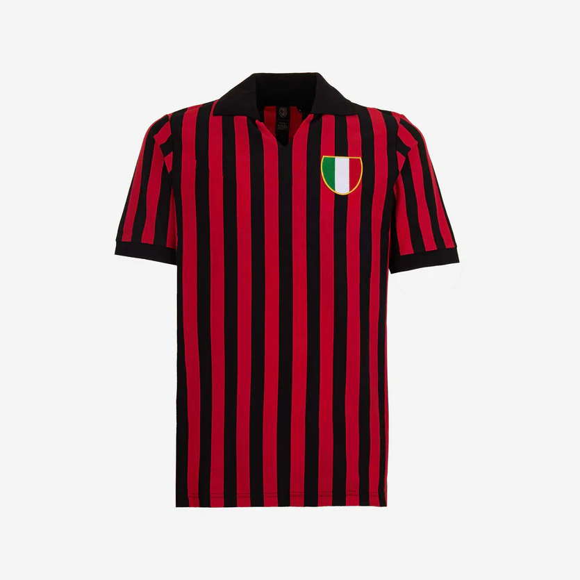 AC Milan 1962/63 Home Retro Jersey – Vintage Replica Football Soccer Shirt – S–XXL