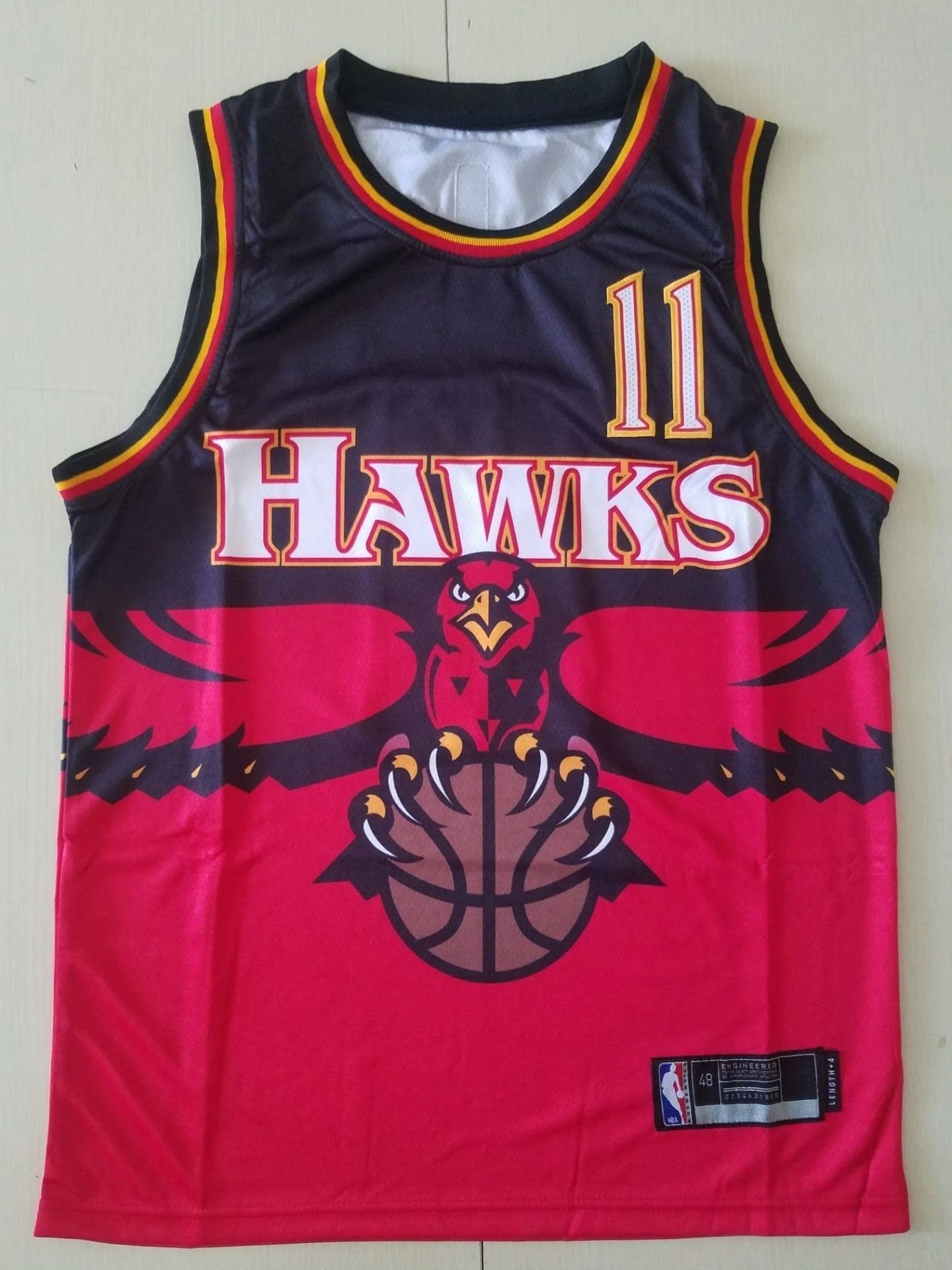 Men's Atlanta Hawks Trae Young #11 NBA Swingman Jersey - Retro Red